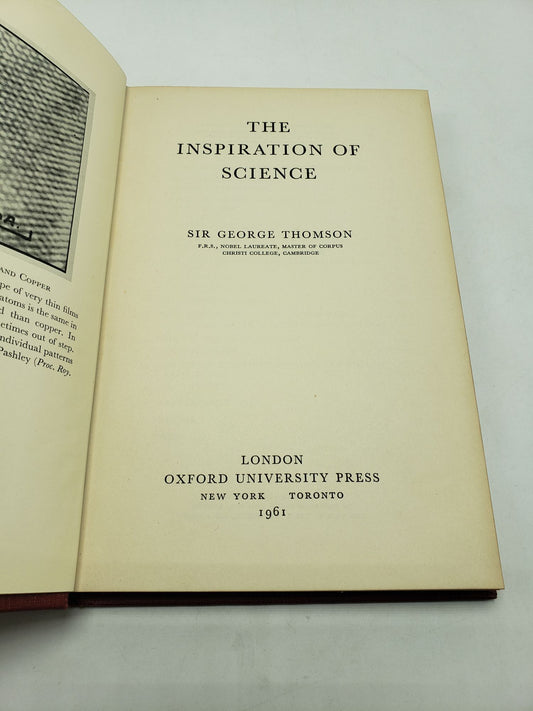 The Inspiration of Science