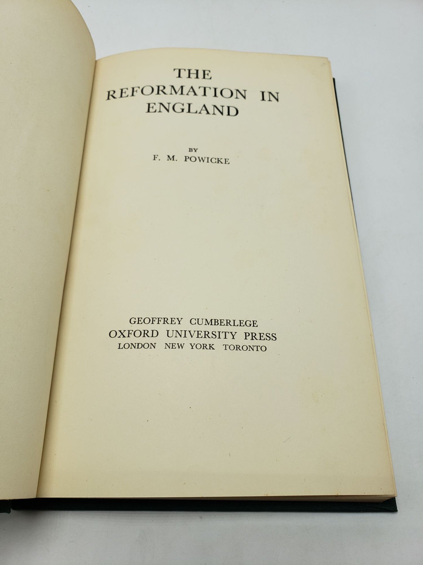 The Reformation In England