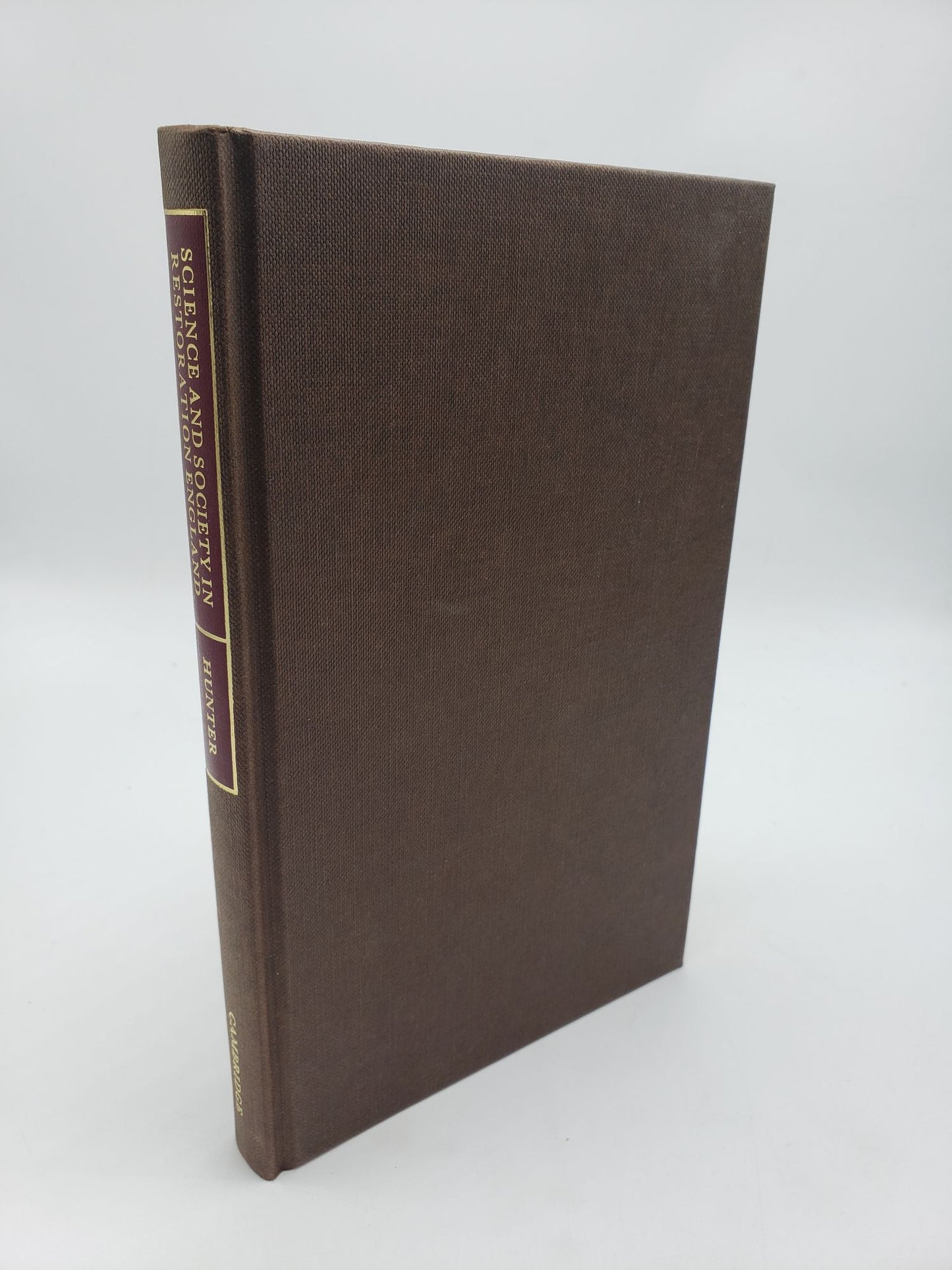 Science and Society in Restoration England