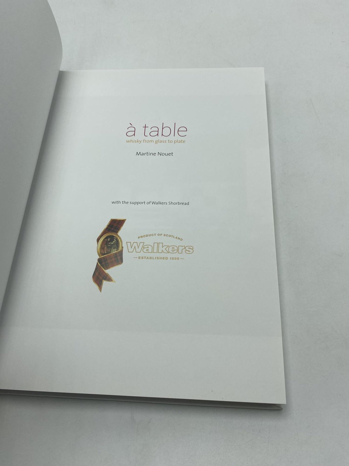 A Table: Whisky From Glass to Plate