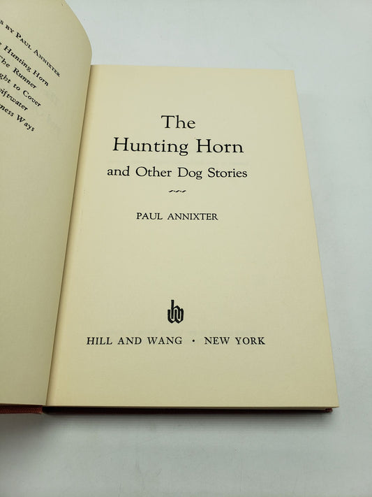 The Hunting Horn, and Other Dog Stories