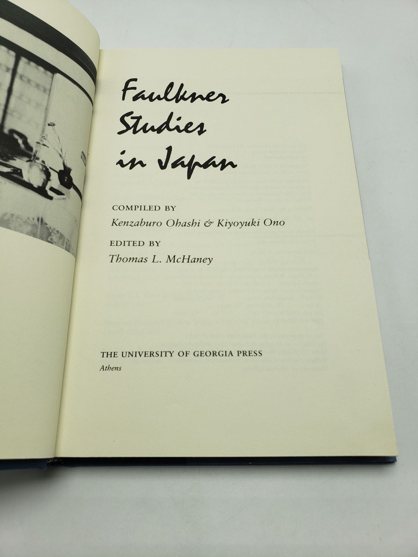 Faulkner Studies in Japan
