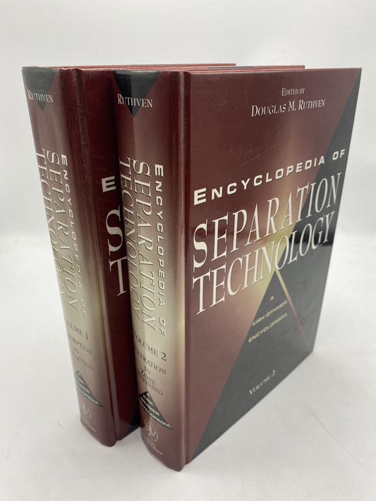 Encyclopedia of Separation Technology (2 Volumes)