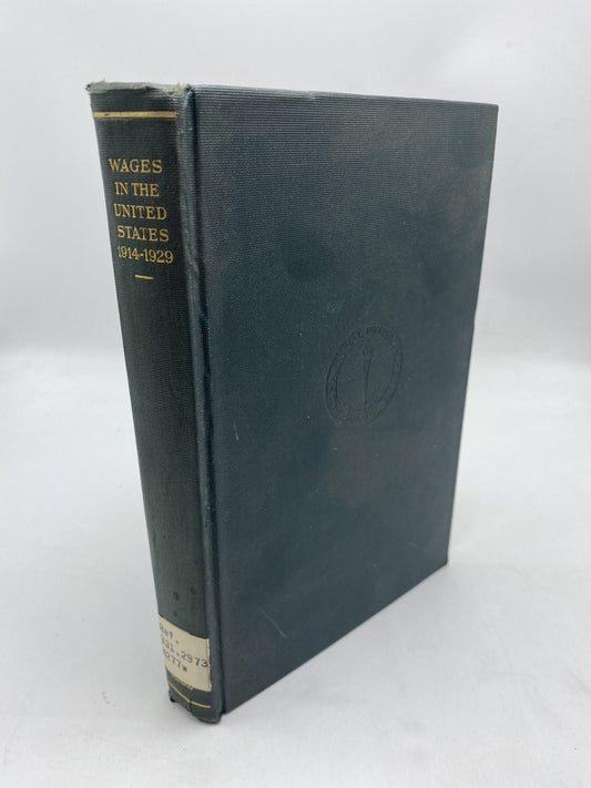 Wages In The United States, 1914-1929
