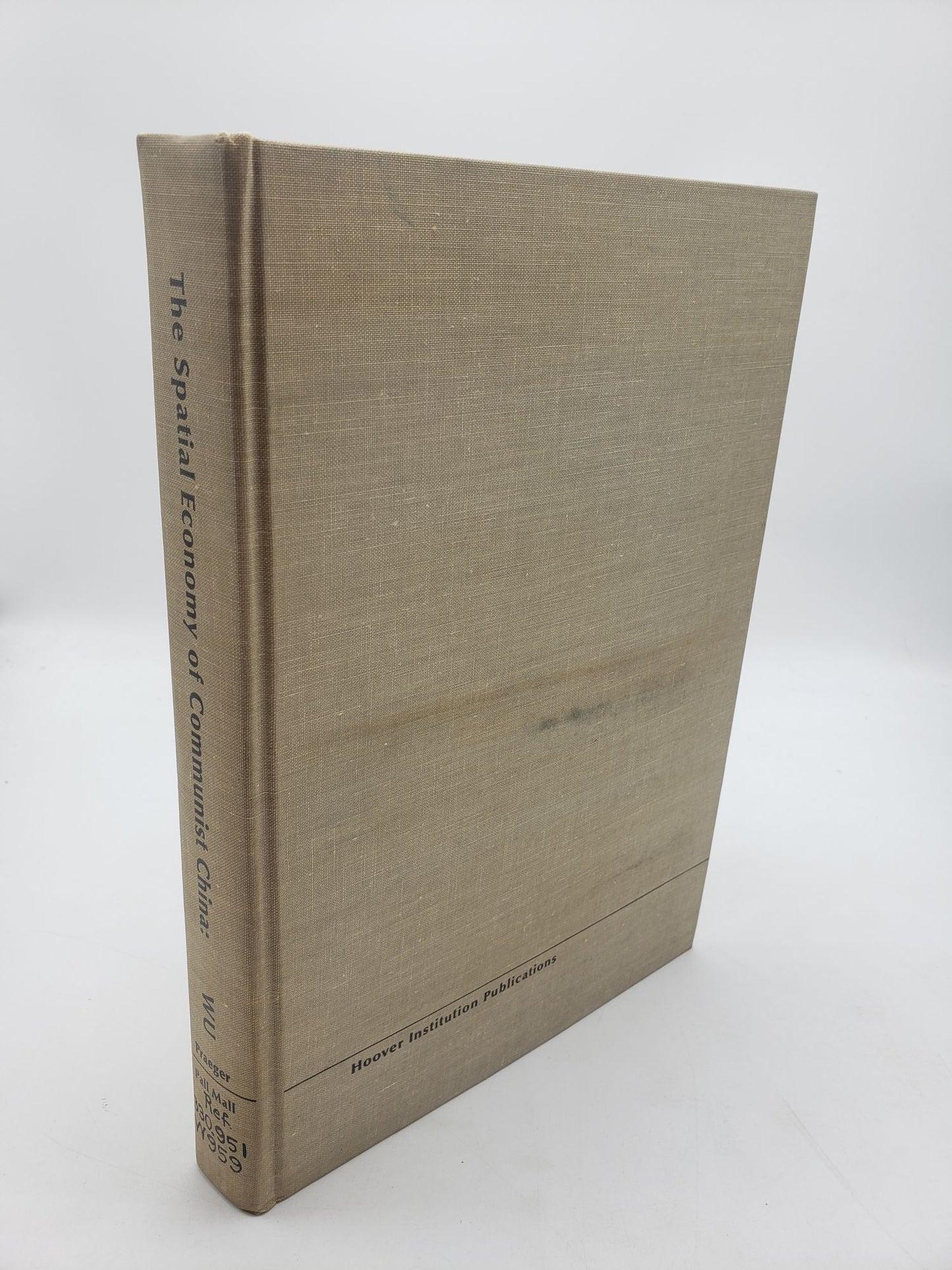 The Spatial Economy of Communist China: A Study of Industrial Location and Transportation