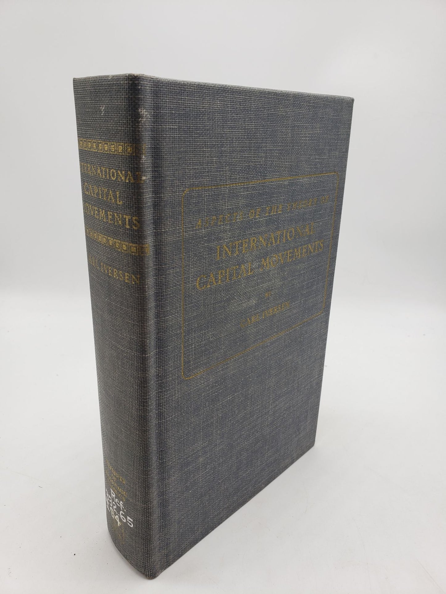 Aspects of the Theory of International Capital Movements