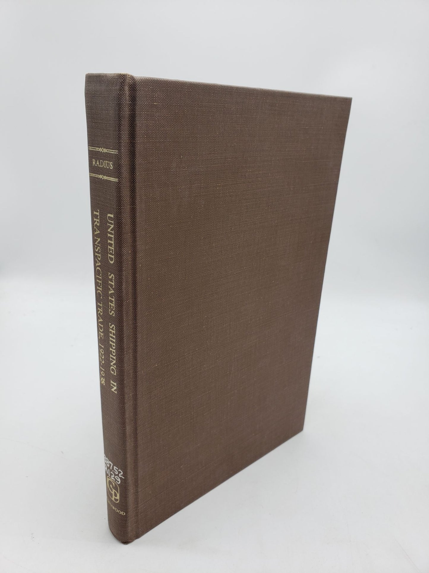 United States Shipping In Transpacific Trade: 1922 - 1938