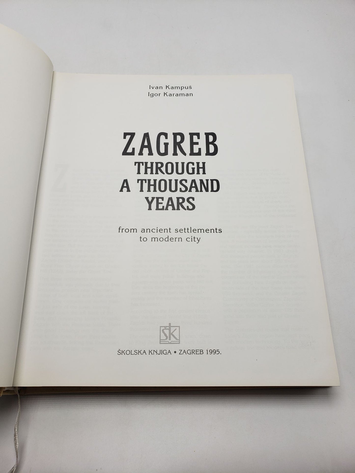Zagreb Through a Thousand Years