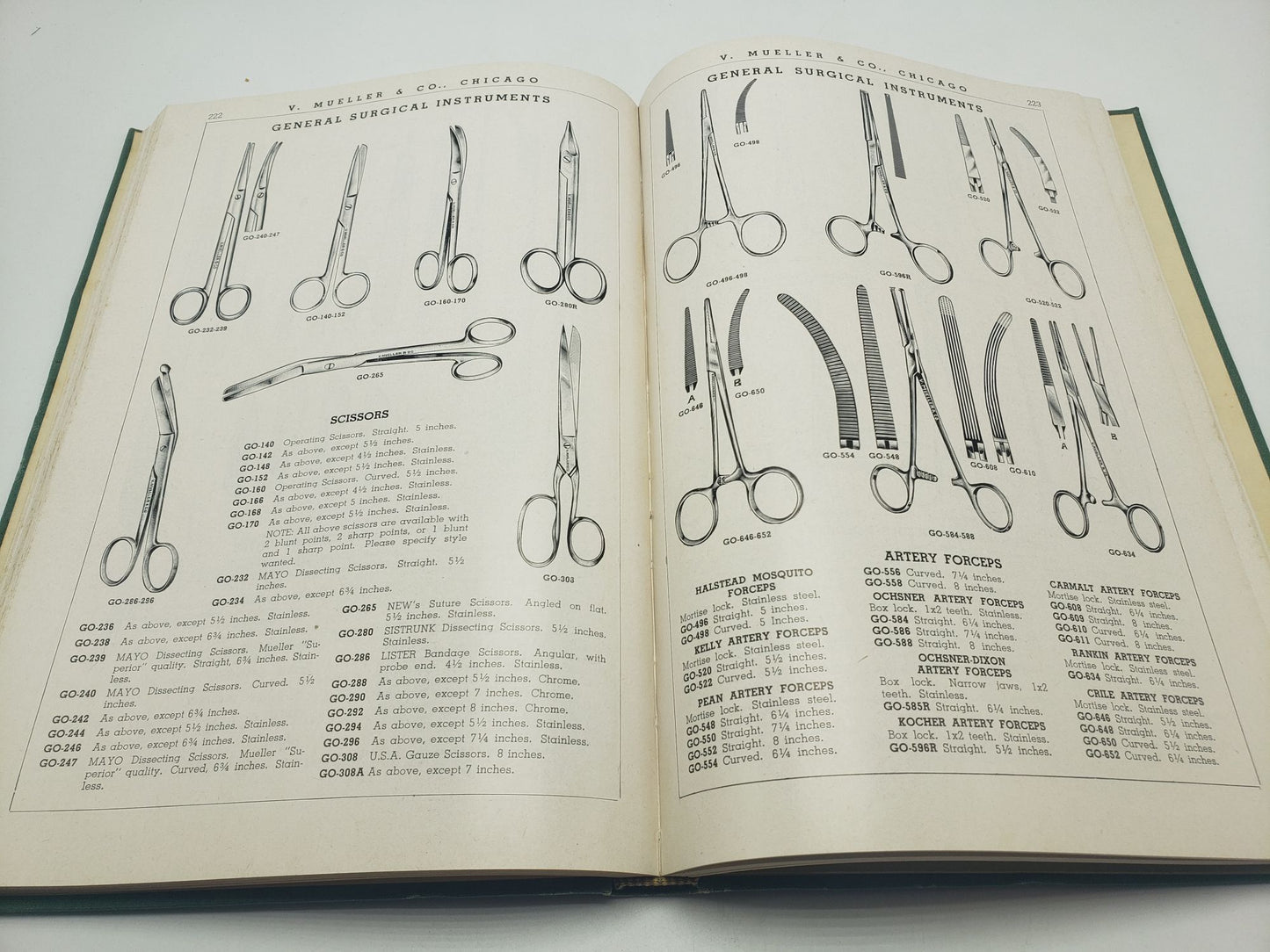 Catalog of Instruments, Equipment, Supplies For Ear, Nose, Throat and Thoracic Surgery