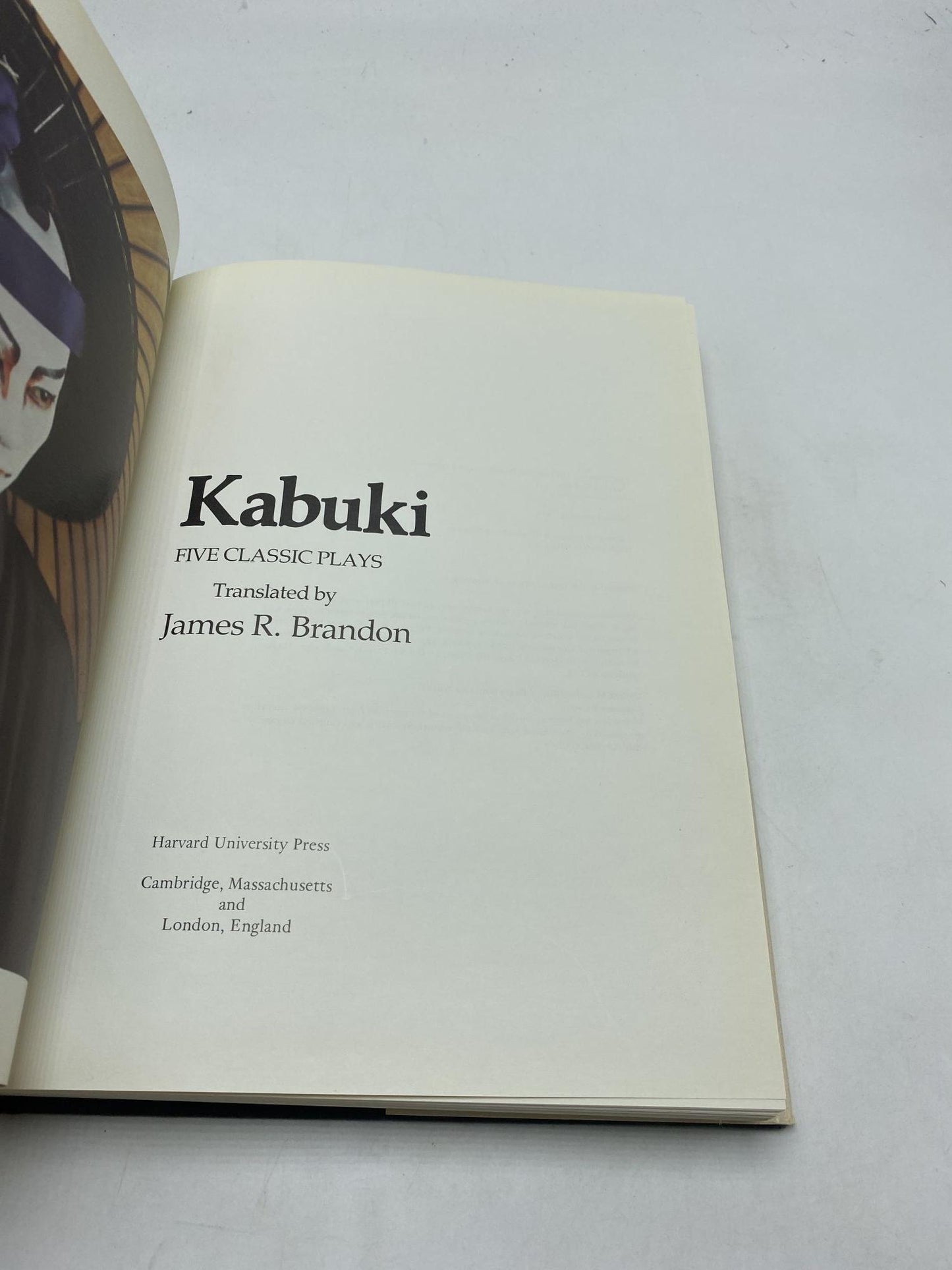Kabuki: Five Classic Plays