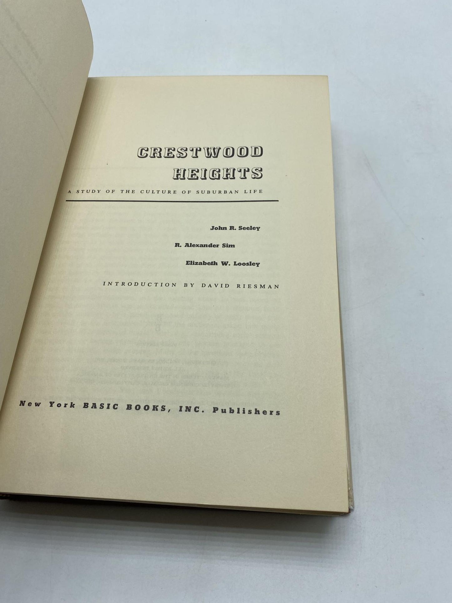 Crestwood Heights