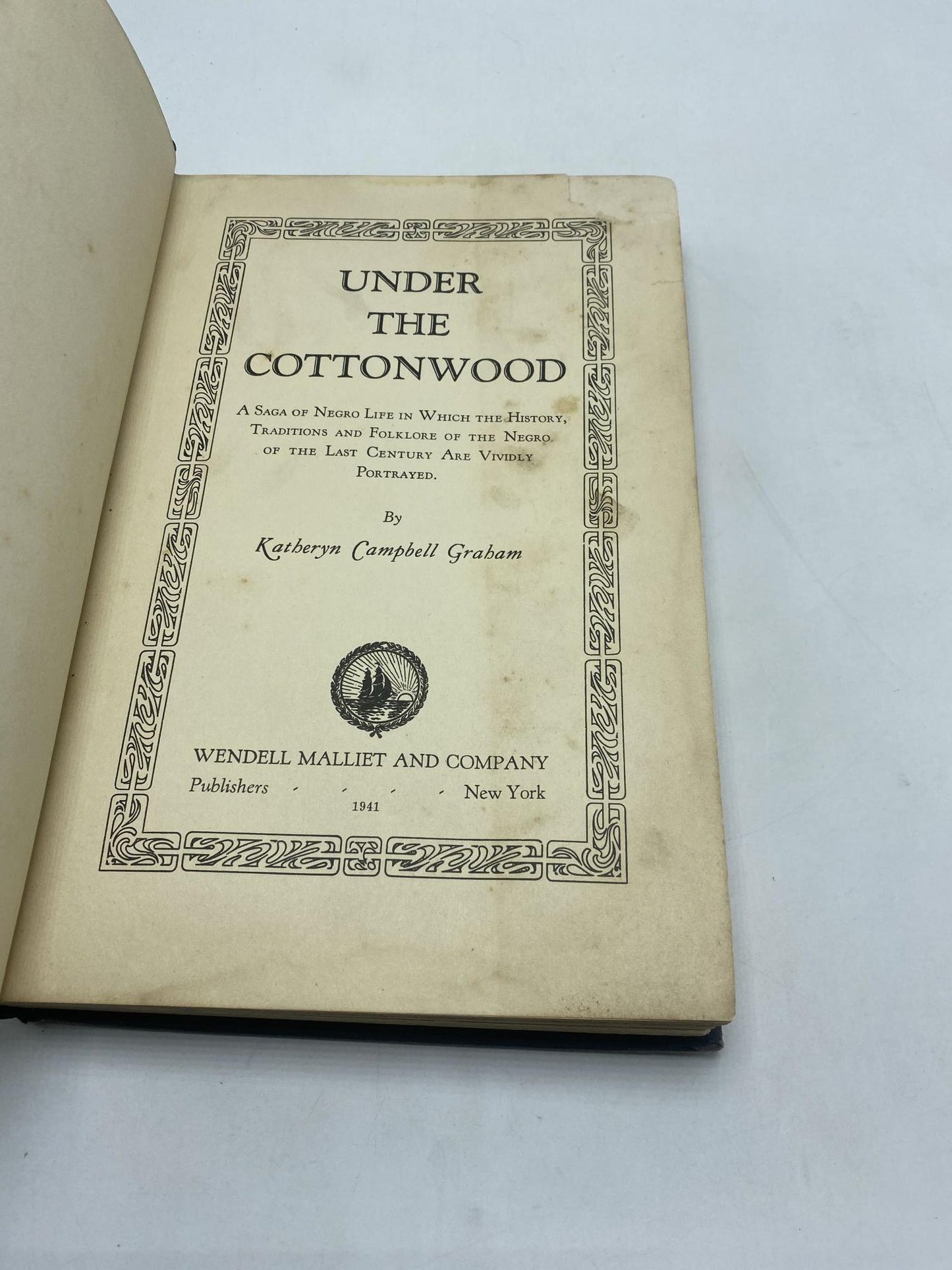 Under The Cottonwood