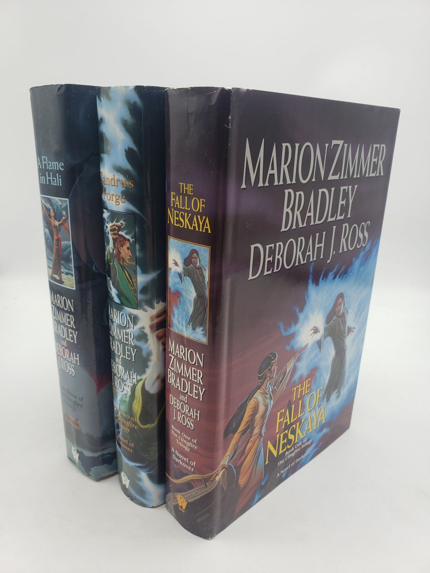 The Fall of Neskaya, Zandru's Forge, A Flame in Hali (Clingfire Trilogy, Complete Set)