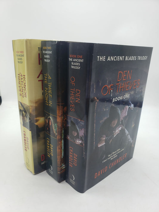 Den of Thieves, A Thief in the Night, Honor Among Thieves (The Ancient Blades Trilogy, Complete Set)