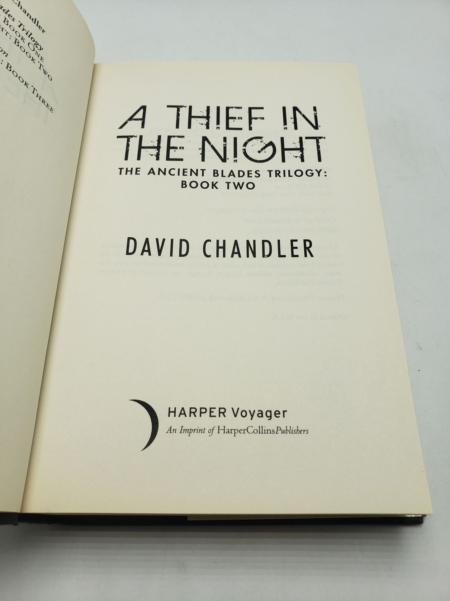 Den of Thieves, A Thief in the Night, Honor Among Thieves (The Ancient Blades Trilogy, Complete Set)