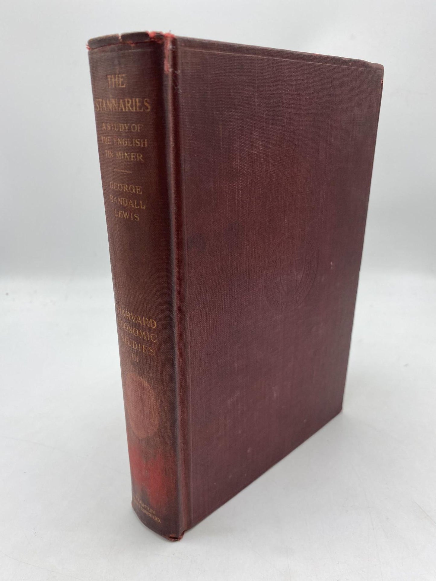 The Stannaries: A Study Of The English Tin Miner