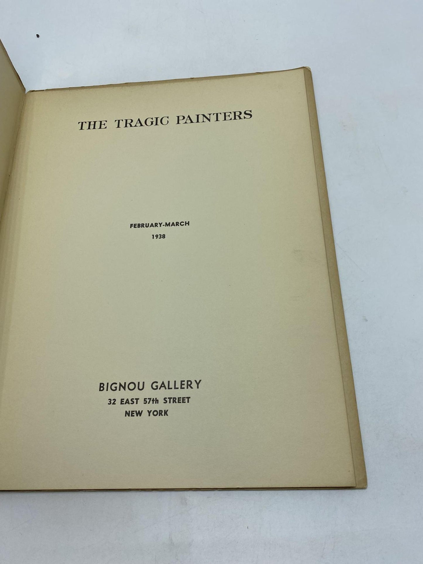 The Tragic Painters