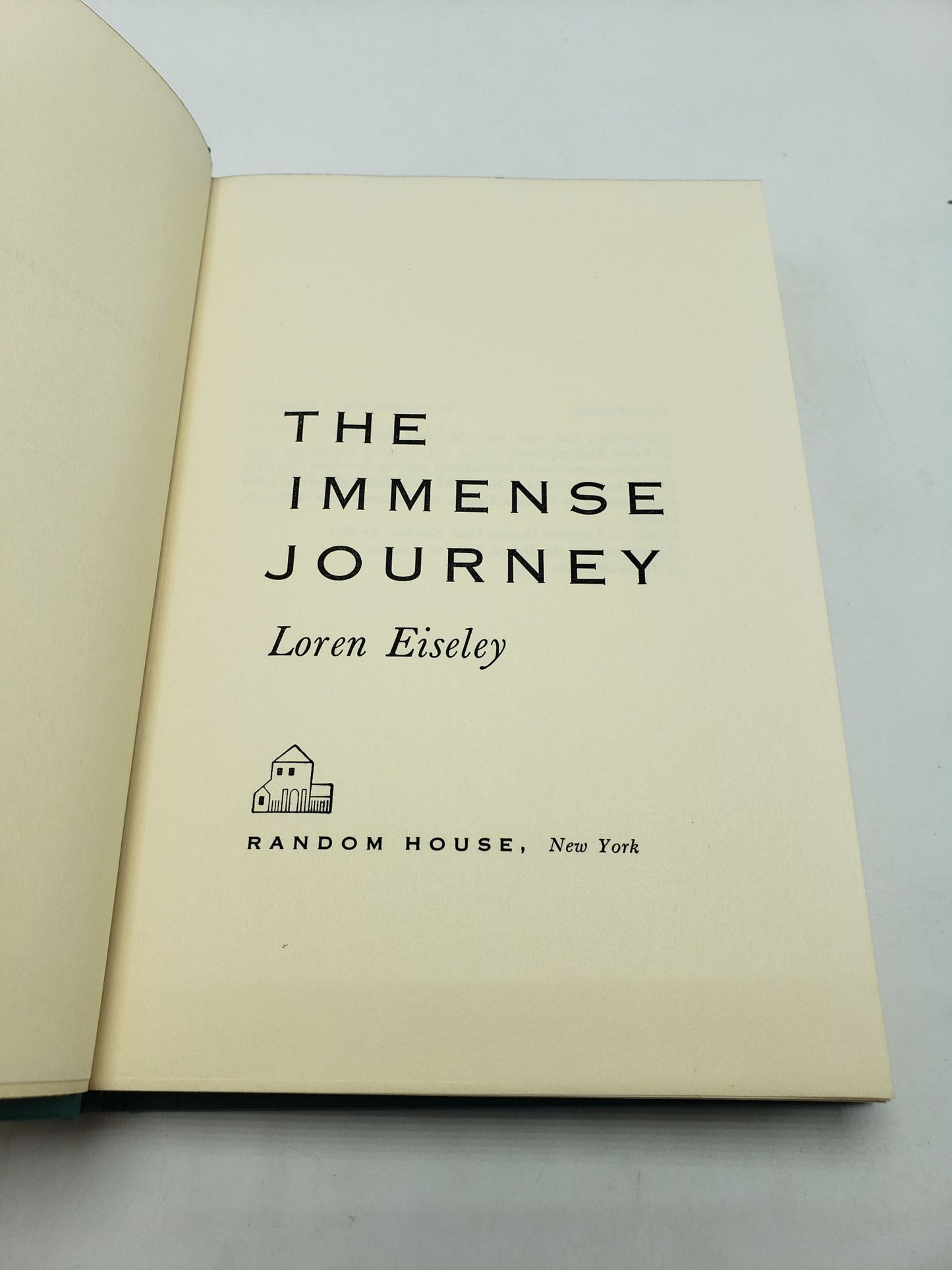 The Immense Journey: An Imaginative Naturalist Explores the Mysteries of Man and Nature