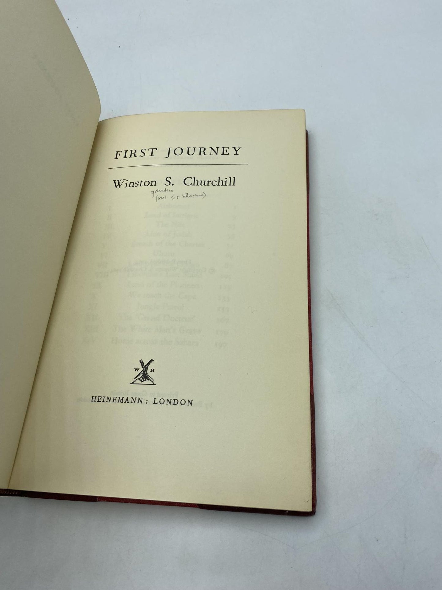 First Journey