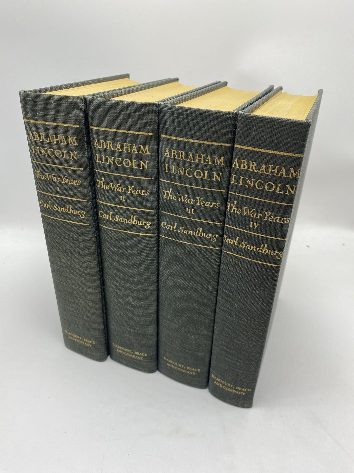 Abraham Lincoln: The War Years (4 Volume Set)