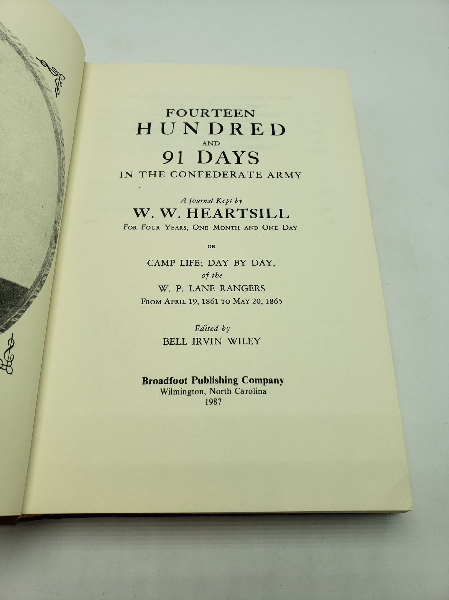 Fourteen Hundred and 91 Days in the Confederate Army