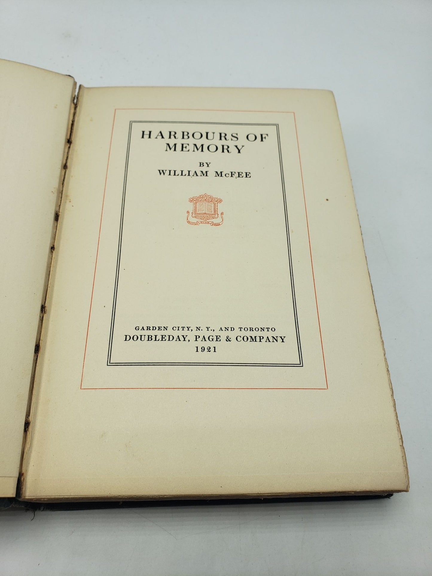Harbours Of Memory