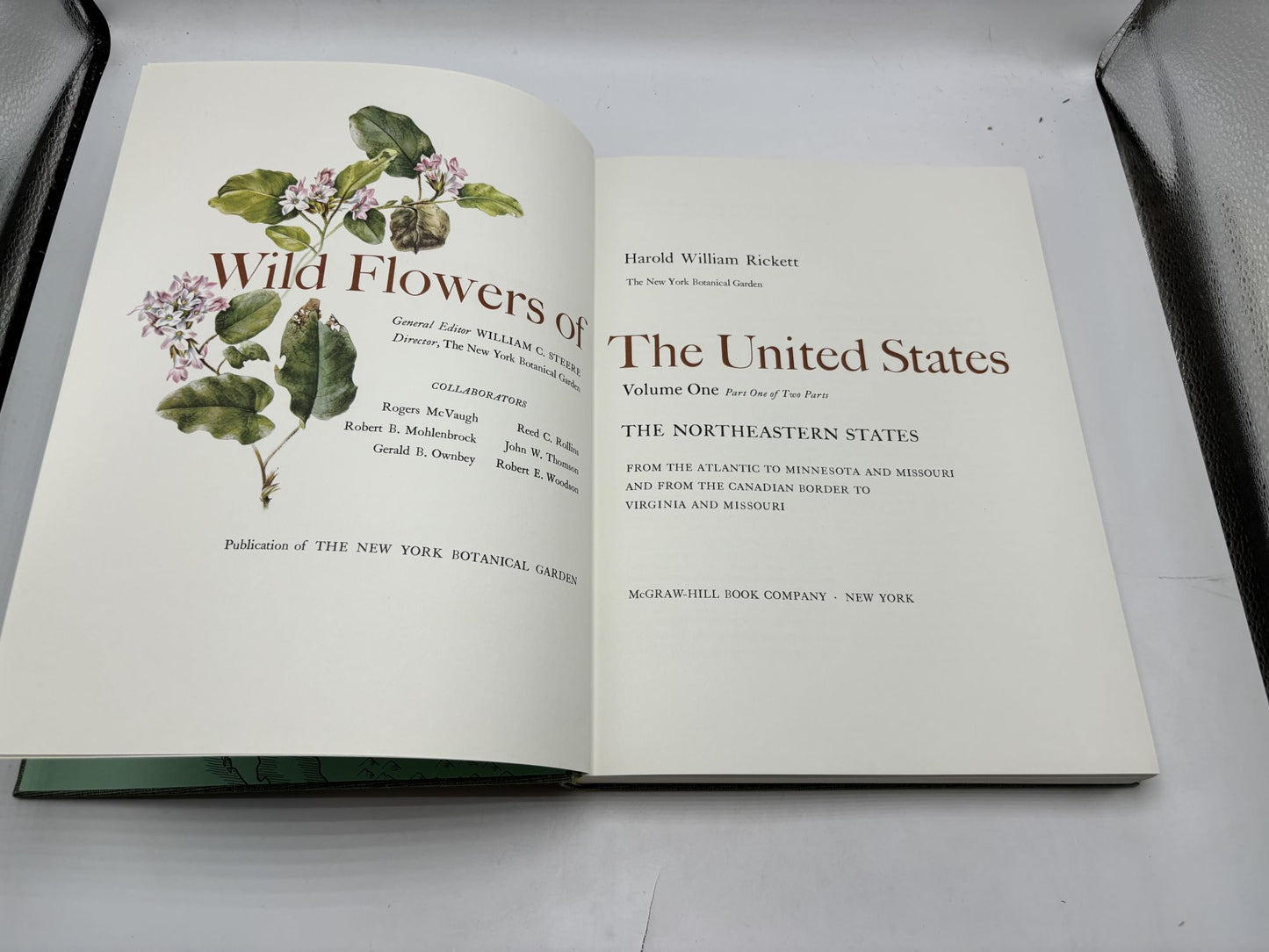 Wild Flowers Of The United States: The Northeastern States: From The Atlantic To Minnesota And Missouri And From The Canadian Border To Virginia And Missouri. Volume 1. Parts 1 & 2. (2 Volumes)