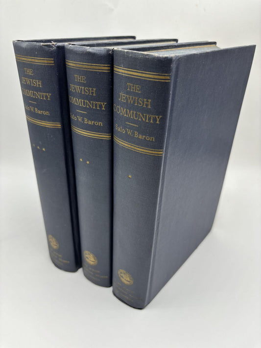 The Jewish Community (3 Volumes)