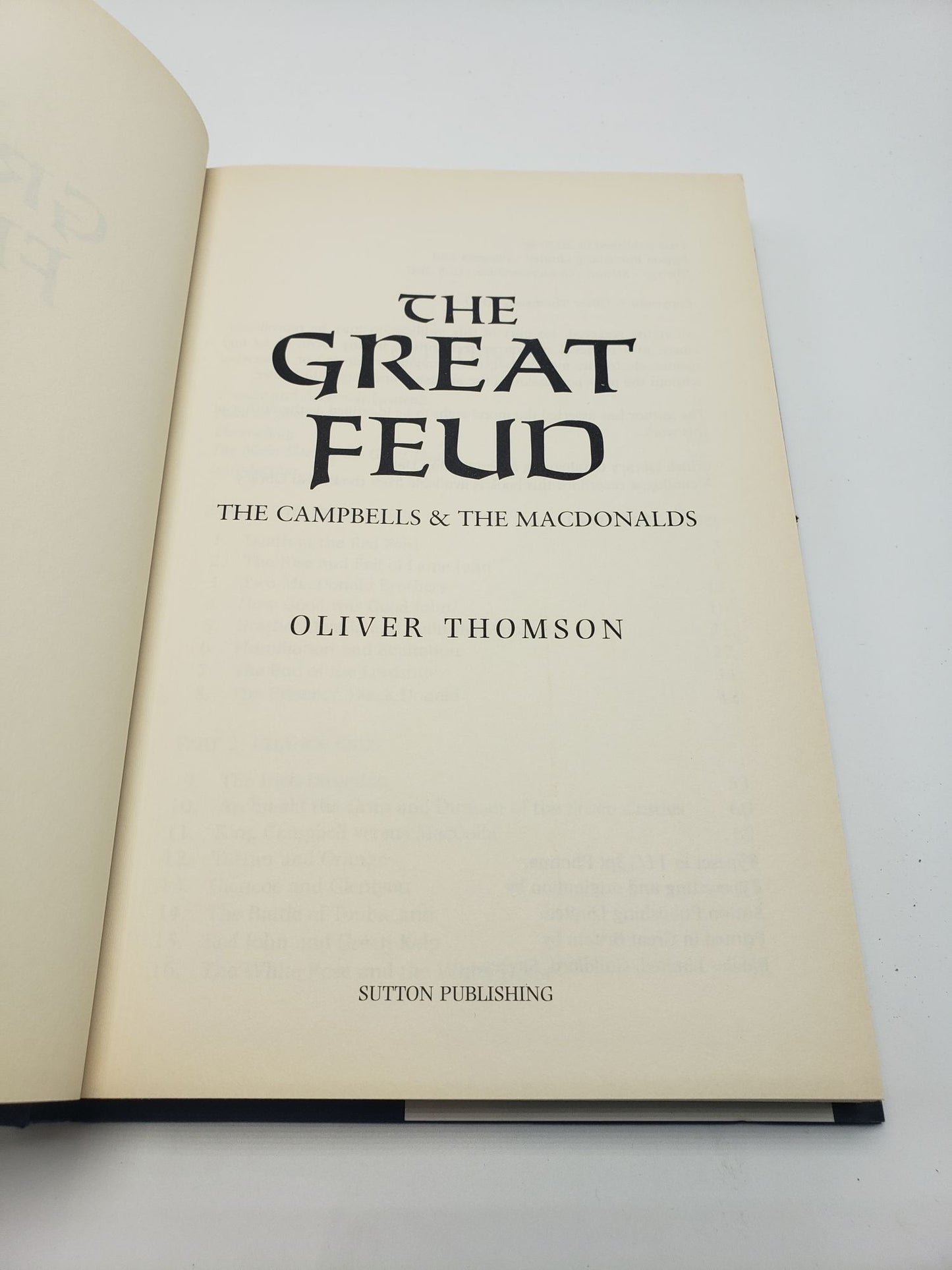 The Great Feud: The Campbells and the MacDonalds