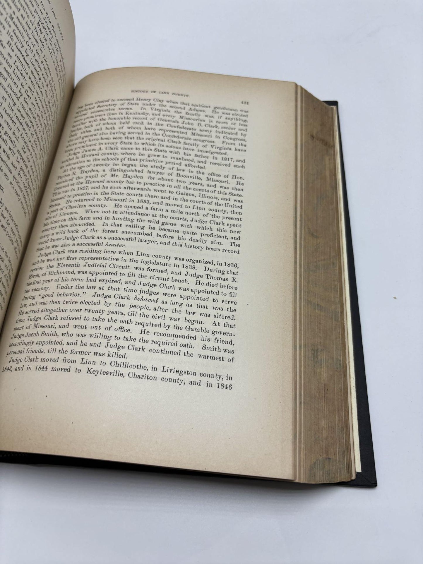 The History Of Linn County, Missouri