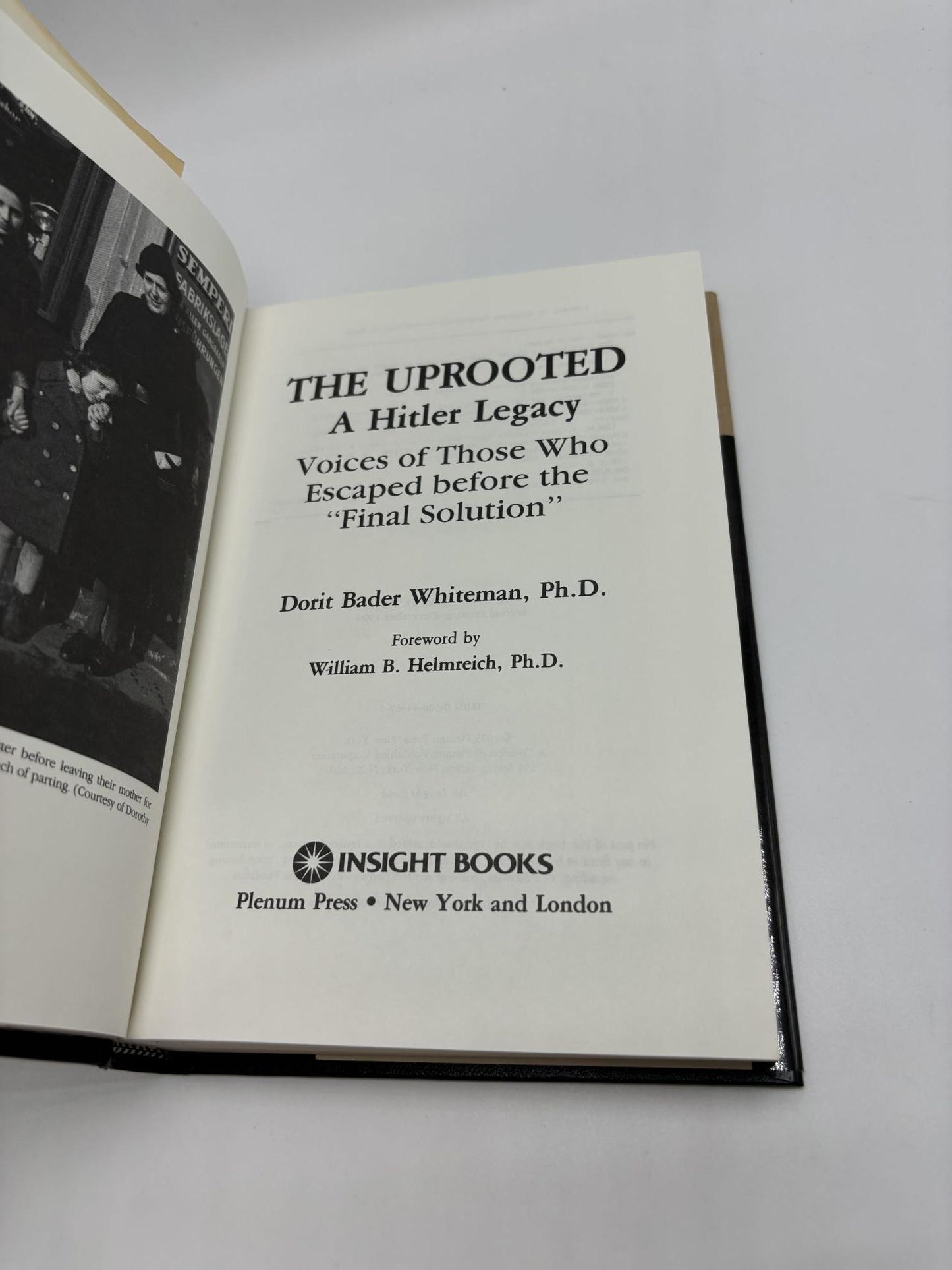 The Uprooted: A Hitler Legacy