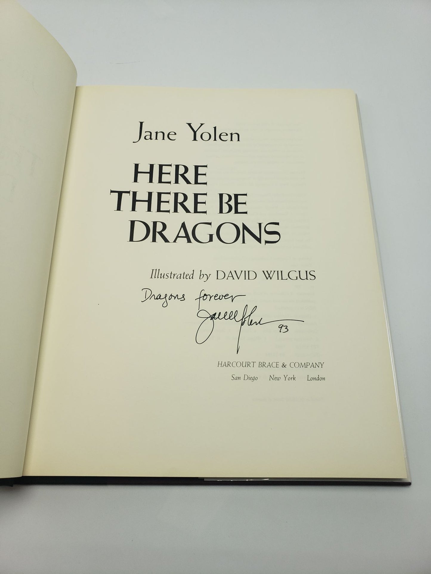 Here There Be Dragons