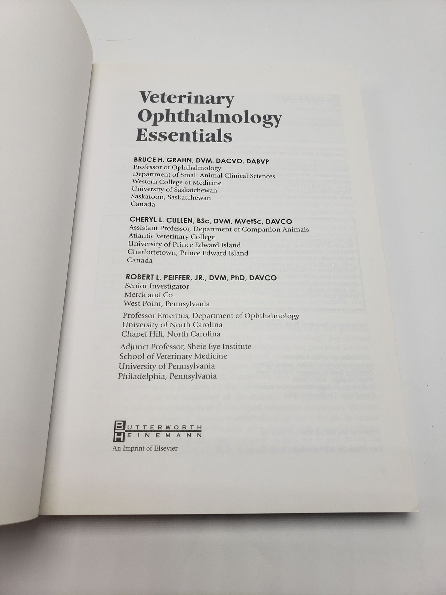 Veterinary Ophthalmology Essentials