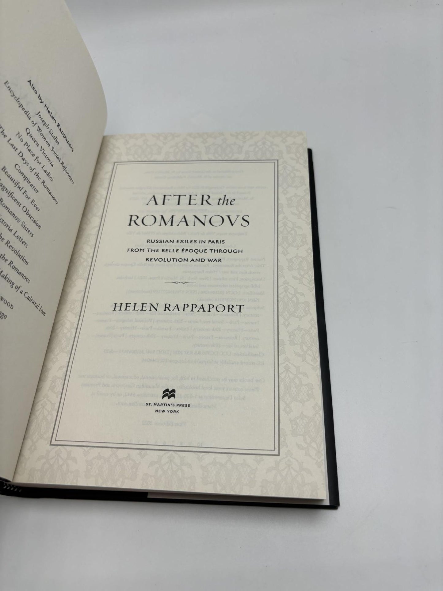 After The Romanovs: Russian Exiles In Paris From The Belle Epoque Through Revolution & War