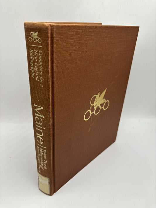 Maine: A Bibliography Of Its History