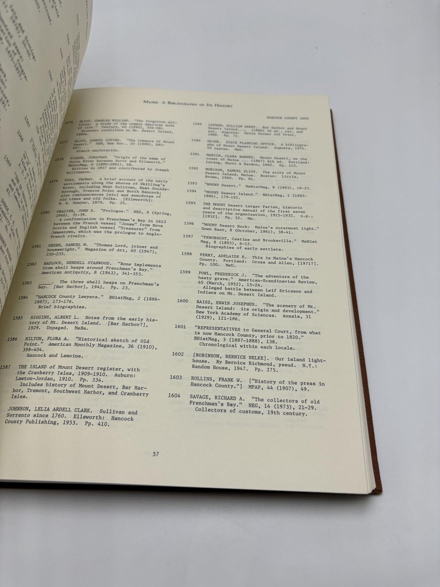 Maine: A Bibliography Of Its History