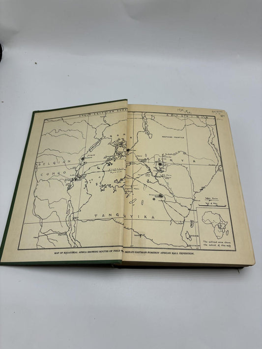 Carl Akeley's Africa: The Account Of The Akeley Eastman-Pomeroy African Hall Expedition Of The American Museum Of Natural History