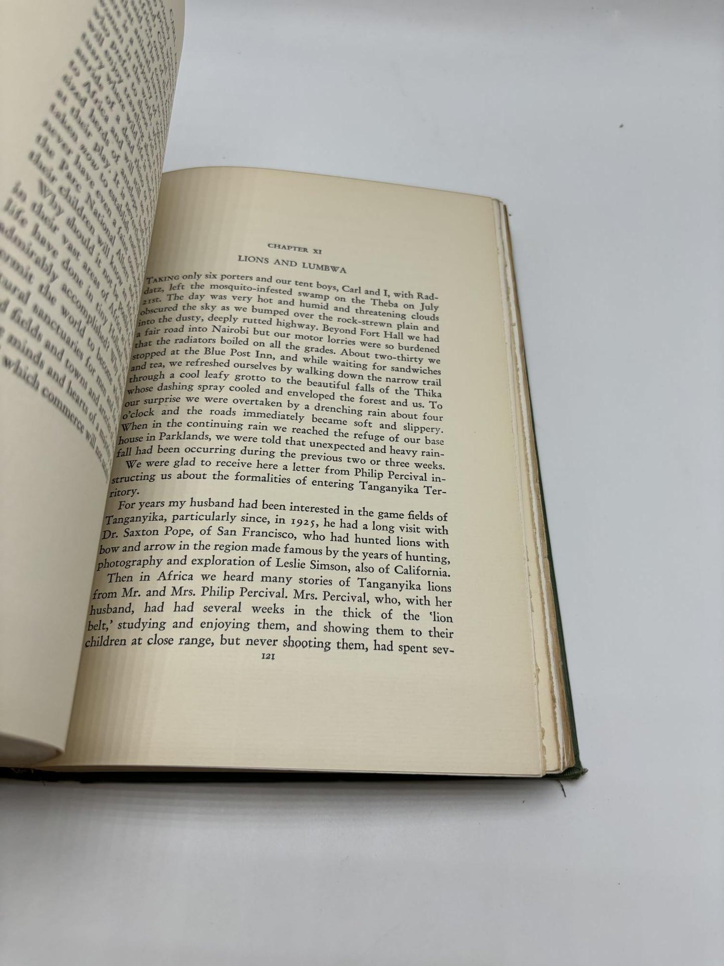 Carl Akeley's Africa: The Account Of The Akeley Eastman-Pomeroy African Hall Expedition Of The American Museum Of Natural History