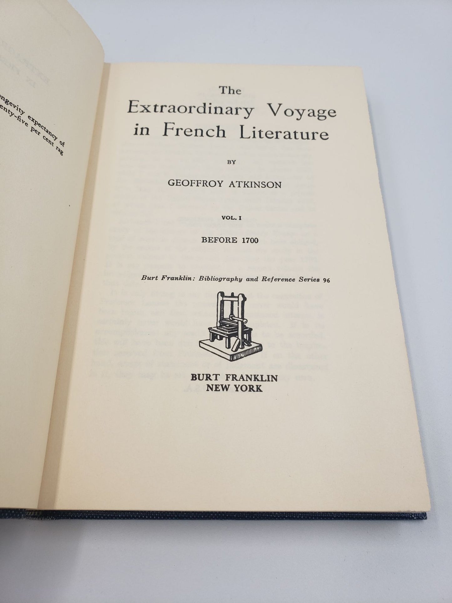 The Extraordinary Voyage in French Literature: From 1700 to 1720 (2 Volume Set)