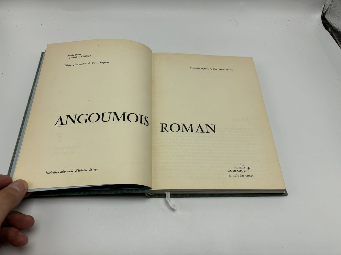 Angoumois Roman