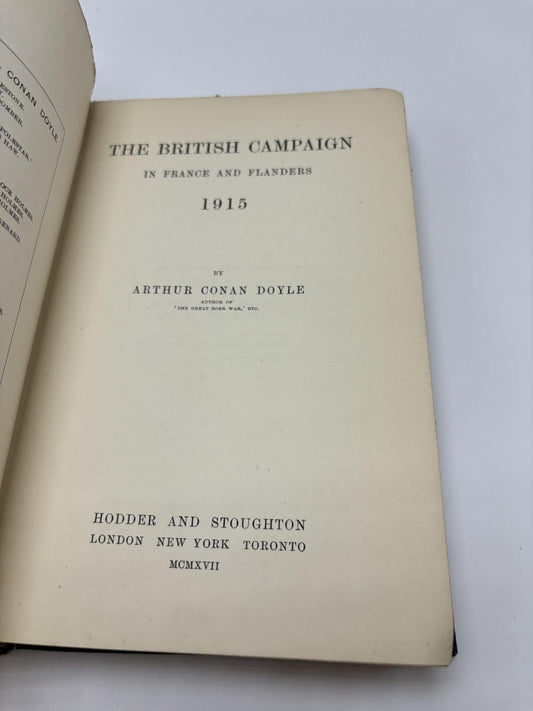 The British Campaign in France & Flanders 1915