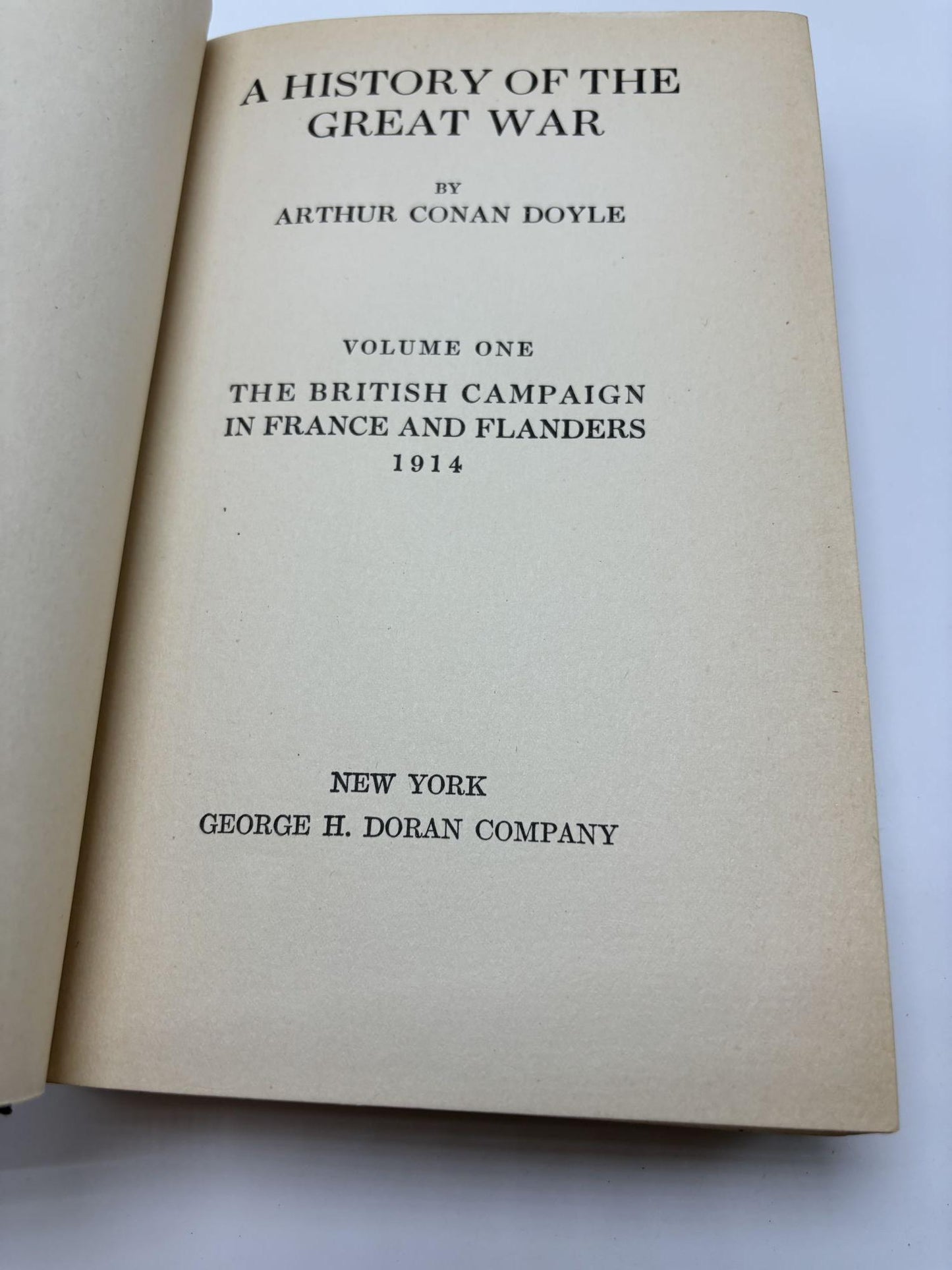 The British Campaign in France & Flanders 1914, 1915 (2 Volumes)