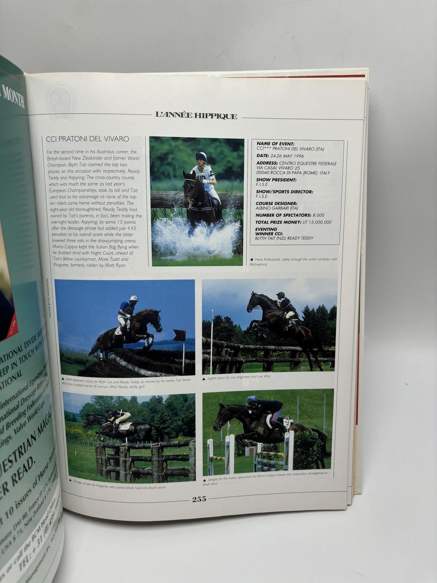 The International Equestrian Year - L'Année Hippique 1996/1997