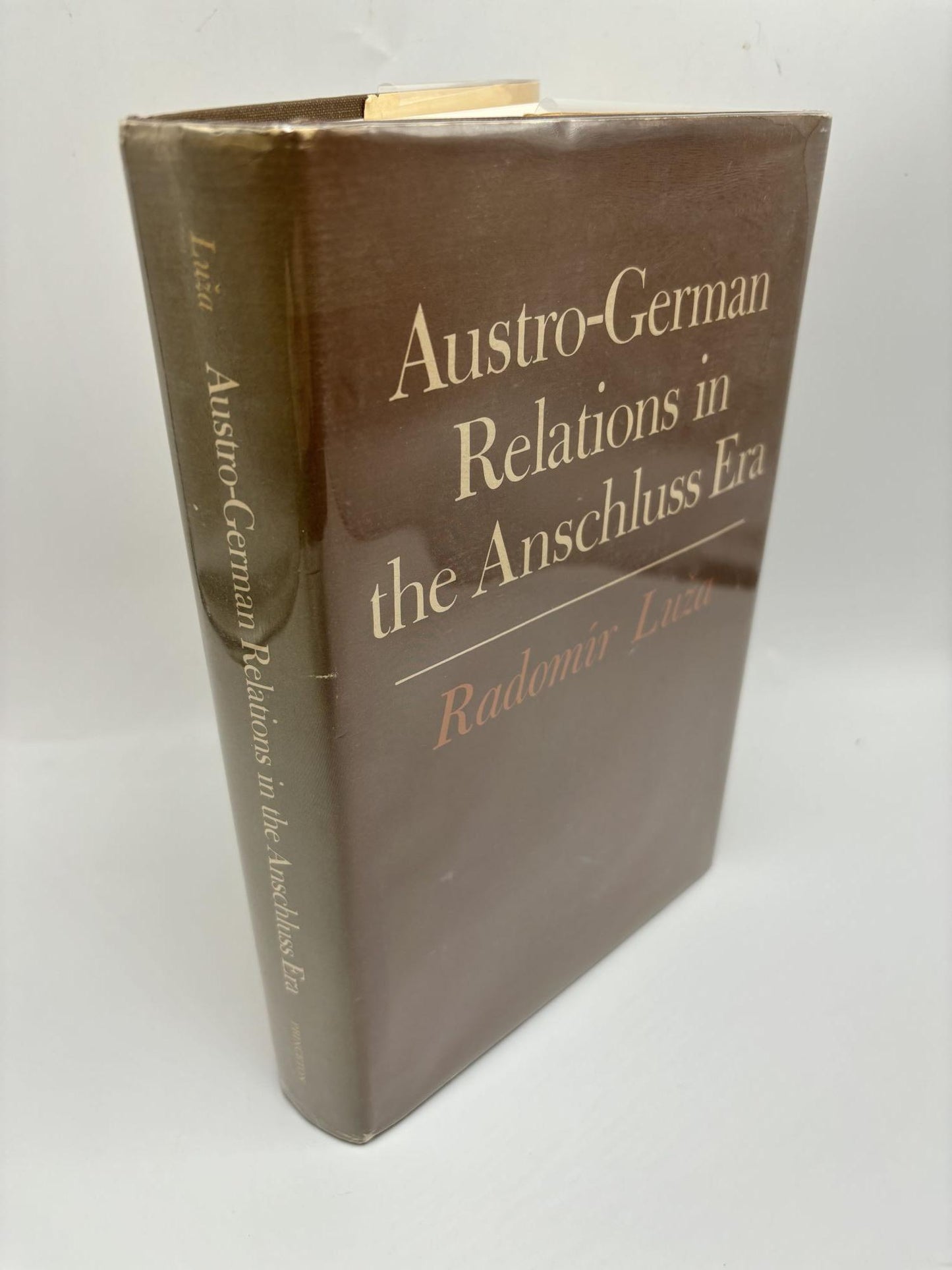 Austro-German Relations In The Anschluss Era