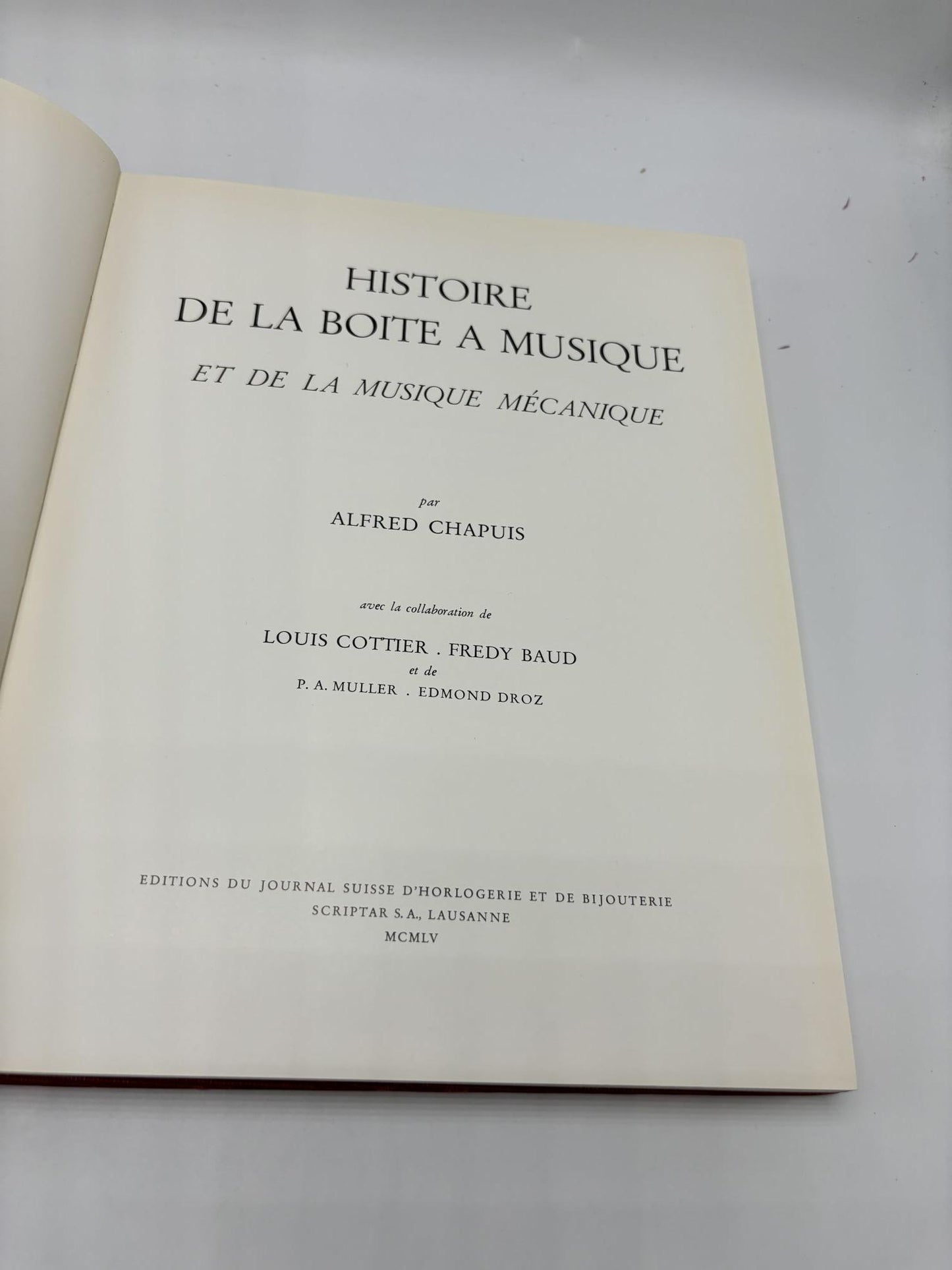 Histoire De La Boite A Musique Et De La Musique Mecanique