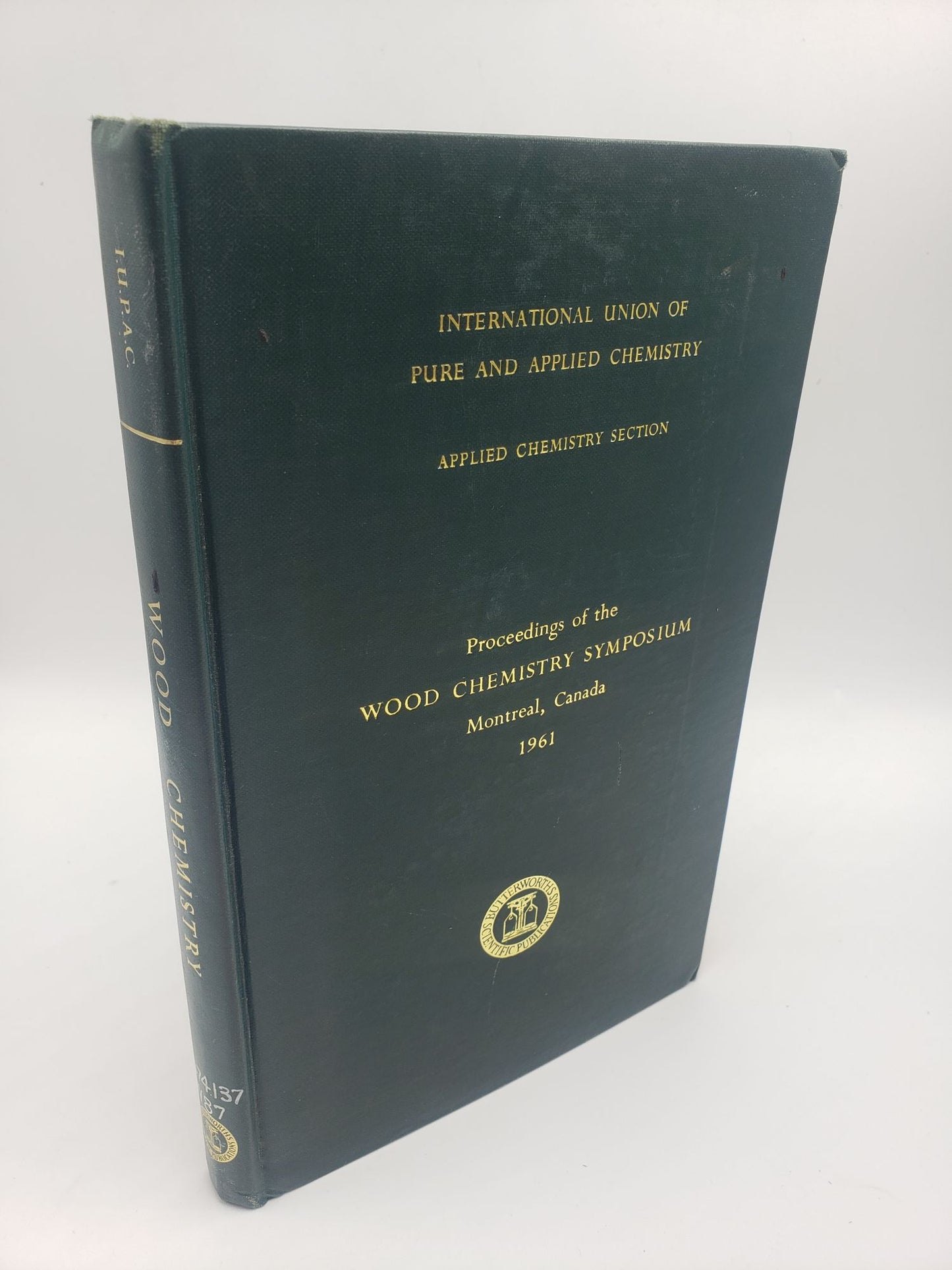 Wood Chemistry: Proceedings of the Wood Chemistry Symposium, Montreal August 9-11,1961