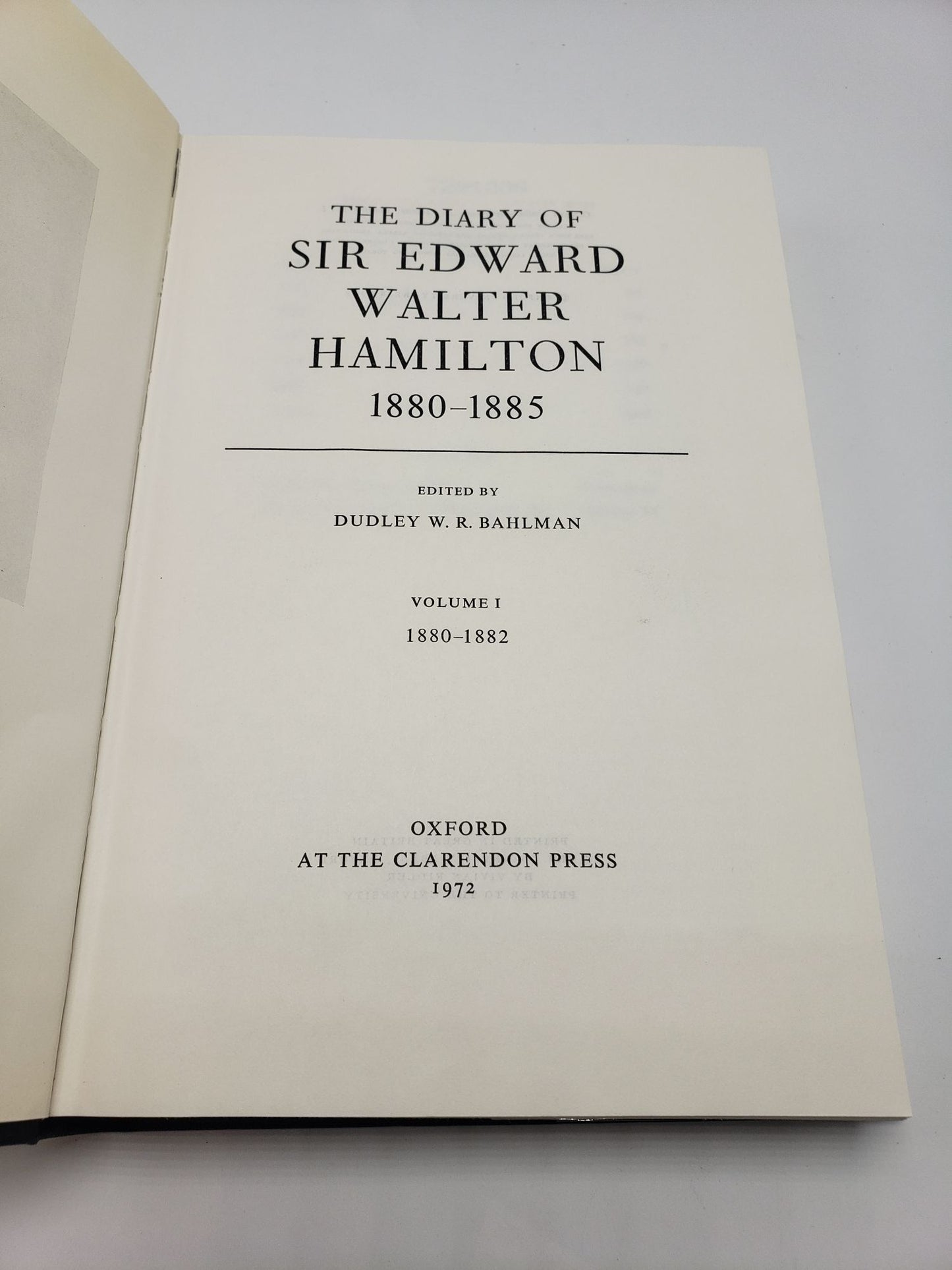 The Diary of Sir Edward Walter Hamilton: 1880 - 1885 (2 Volumes)