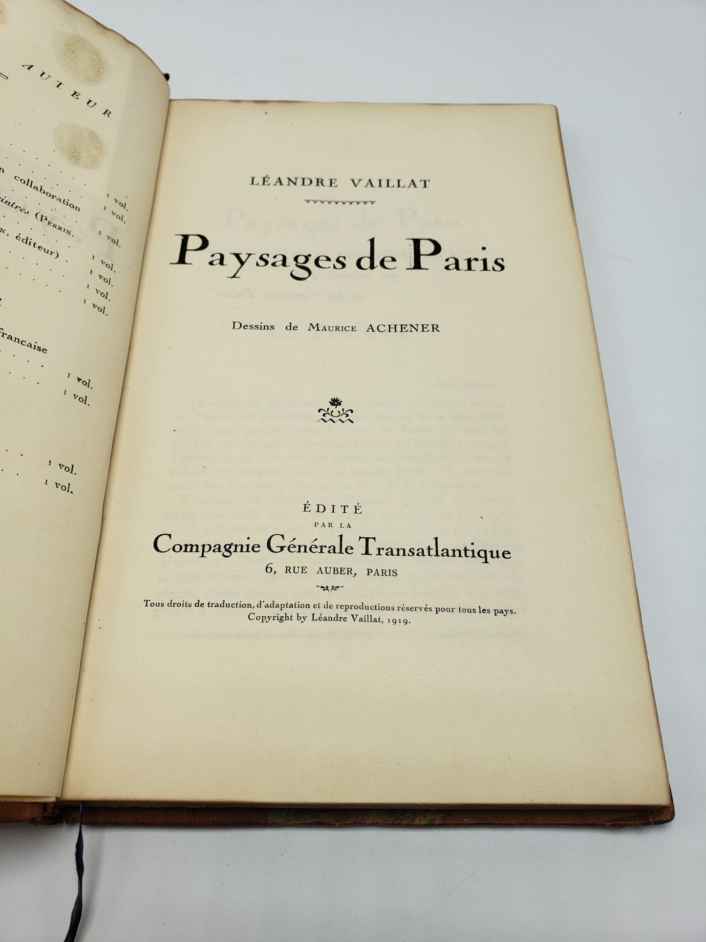 Paysages De Paris