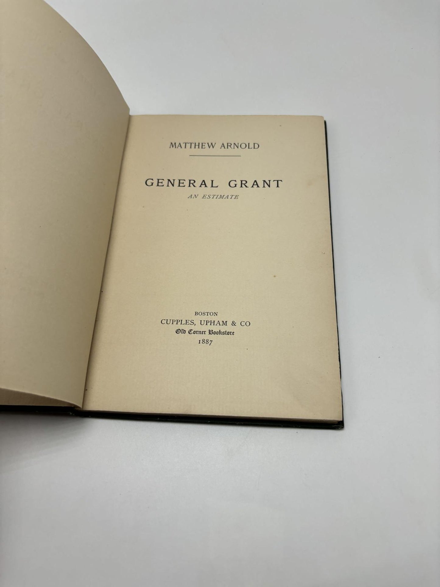 General Grant: An Estimate