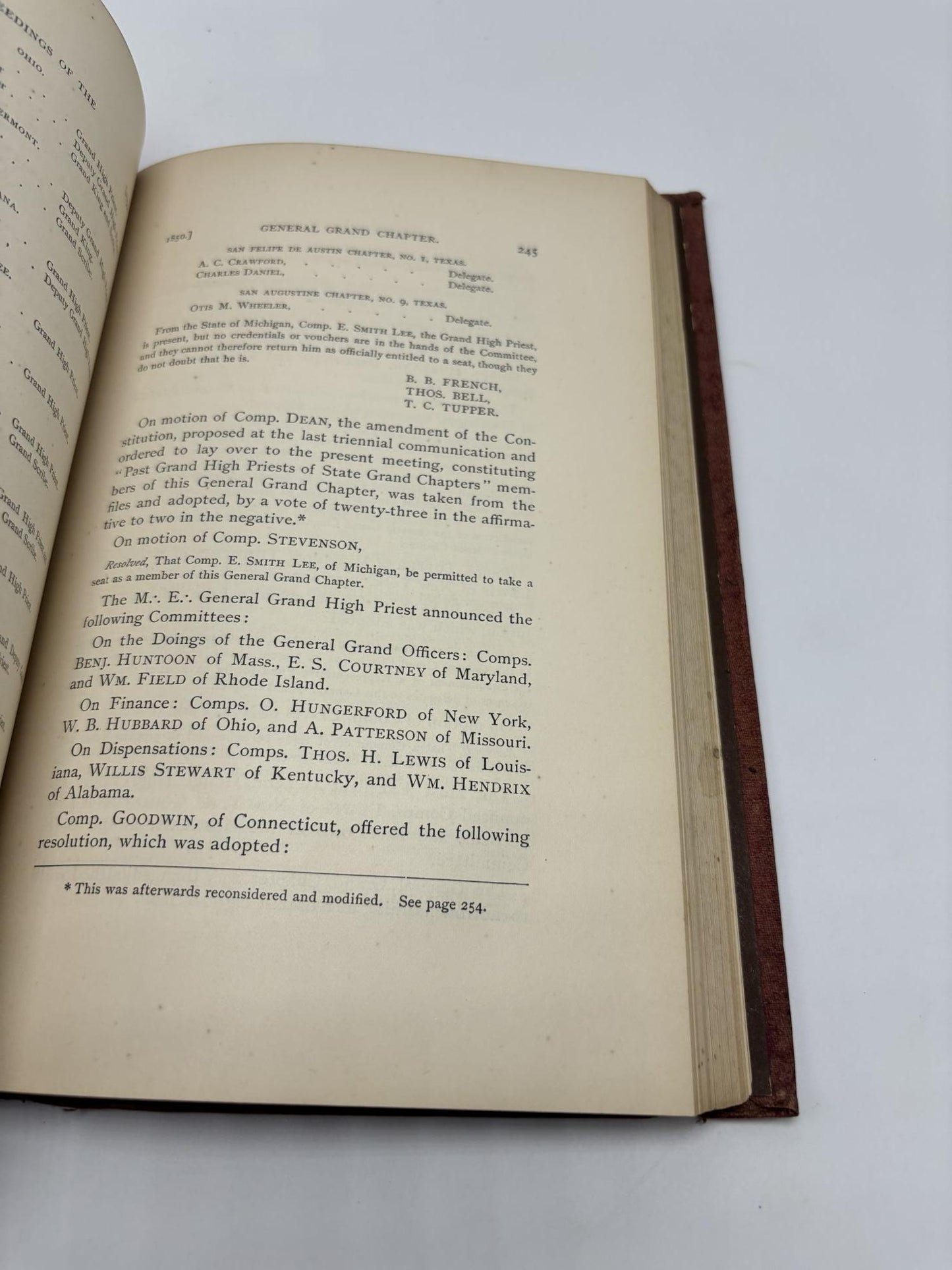 Proceedings Of The General Grand Chapter Of Royal Arch Masons Of The United States From Its Organization, In 1797, Up To And Including The Triennial Convocation Of 1856